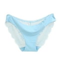 thumbnail image 1 of WCJM Blue Women lace Panties Seamless Cotton Panty Hollow briefs Underwear Blue/S, 1 of 4
