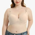 thumbnail image 1 of WCJM Bronze Shapedly Bra Shapedly Back Smoothing Bra Hide Back Full Back Coverage Deep Cup Bra, 1 of 9