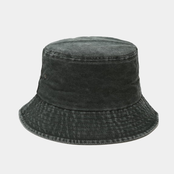 WCJM Bucket Hats Polyester Fisherman'S Hat Army Green Bucket Hats One Size