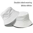 thumbnail image 1 of WCJM Bucket Hats Polyester Fisherman'S Hat White Bucket Hats M, 1 of 3
