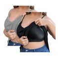 thumbnail image 1 of WCJM Camisoles & Tanks camisoles for women for under clothes Women's Plus Size Soft Tank Top With Bra Sleeveless Comfort Yoga Fitness Top Tank Top 2PC cotton camisoles for women, 1 of 9