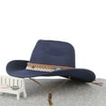 thumbnail image 1 of WCJM Cowboy Polyester Hat Navy Cowboy One Size, 1 of 4
