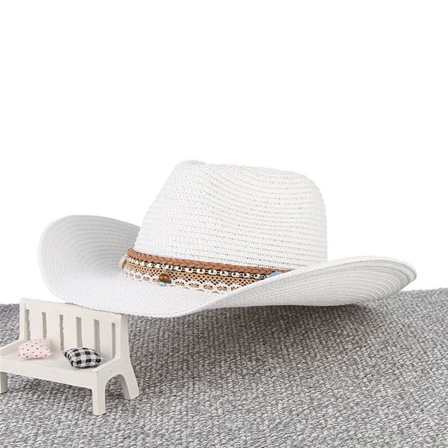WCJM Cowboy Polyester Hat White Cowboy One Size