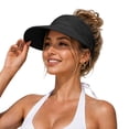 thumbnail image 1 of WCJM Foldable Wide Brim Sun Visor Hat for Women UPF50 Lightweight Breathable Quick Dry Adjustable Closure for Beach Hiking Running Cap, 1 of 5