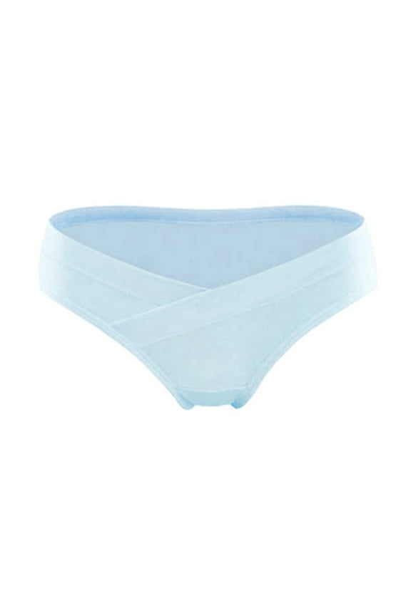 Knickers Cotton Waist Shaped V Low Postpartum Panties Maternity Pregnancy