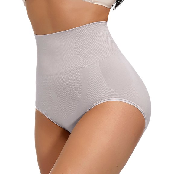 WCJM Ladies High Rise Lifting Underwear Tummy Control Briefs Firm Waistband Smoothing Panties
