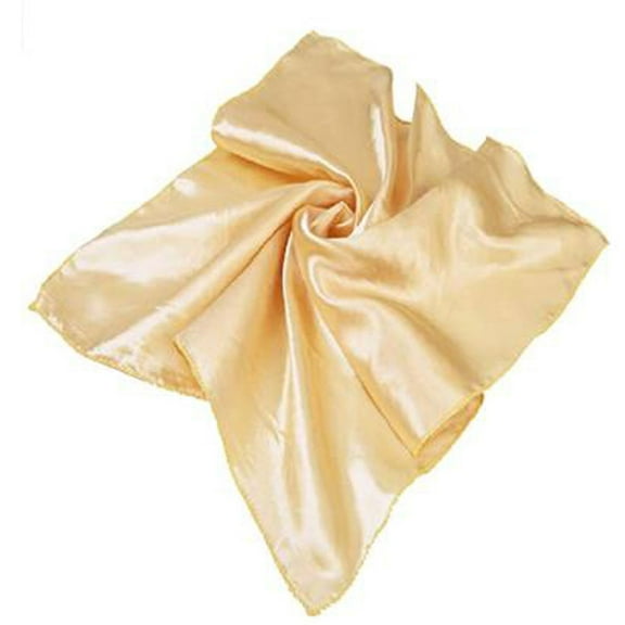 WCJM MaleSatin Silk Large 90x90 cm Square Plain Nautical Head Neck Scarf Wrap 24 Colours L