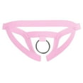 thumbnail image 1 of WCJM Pink Men's Fashion Sretch G-string T-back Micro Thong Briefs Underwear, 1 of 6