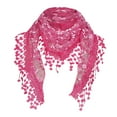 thumbnail image 1 of WCJM Scarf Polyester Scarf Hot Pink Scarf One Size, 1 of 3