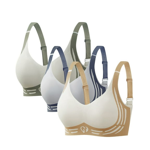 WCJM Seamless Caralush Bra Soft and Comfortable Bra Women Lingerie K,M