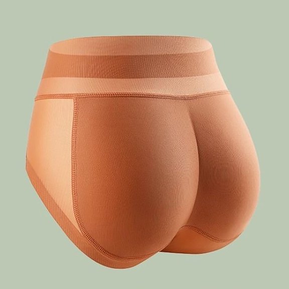 WCJM Soft & Orange Women's Natural Thin Buttock Plumping Crotch And Buttock Lifting