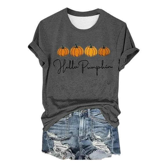 WCJM T Shirts Short Sleeve V Neck Tees for Women Fashion Tops Trendy Lightweight Casual Summer Outfits Clothes 2025 Beach Star Vibe Women's V-Neck T-Shirts Short Sleeve Summer Tops Casu