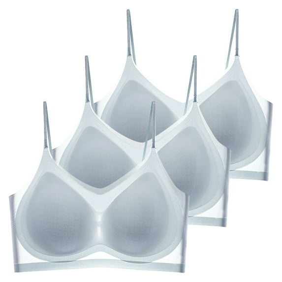WCJM Thin Bras Summer Thin Plus Size Ice Comfort Bra Minimizing Effect A No adjusting, no fuss