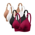 thumbnail image 1 of WCJM Under$ 10 Wireless Bra And Panty Set Women'S Polyester Underwear Bra & Brief Sets, 1 of 3
