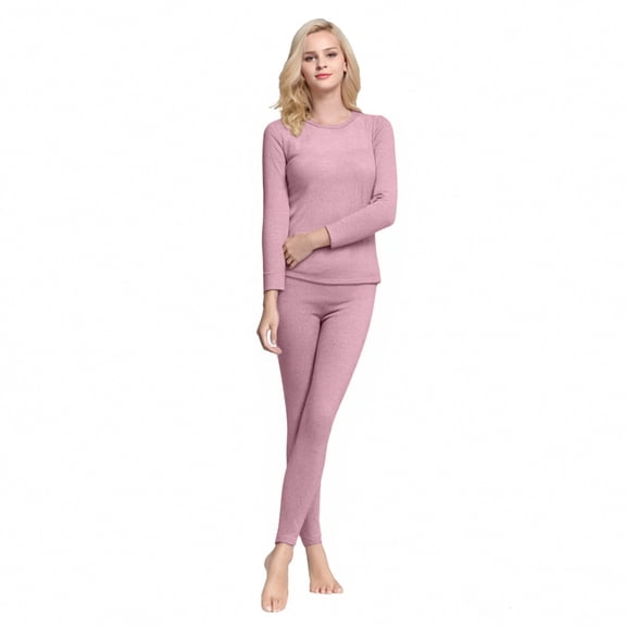 WCJM Under $ 5 Women Pajama Sets Polyester Woman Blending Pajamas Women Pajama Sets Pink,M