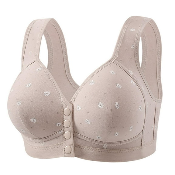 WCJM Up To 50% Off Bra Bikini Panties Cotton Bra Grey,85