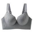 thumbnail image 1 of WCJM Up To 50% Off Bra Bikini Panties Nylon,Spandex Bra Grey,85, 1 of 2