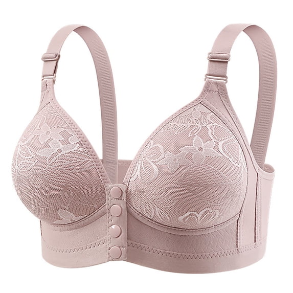 WCJM Up To 50% Off Bra Comfortable Bra Nylon,Spandex Bra Grey,105