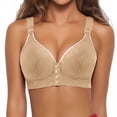 thumbnail image 1 of WCJM Up To 50% Off Bra High Waisted Full Coverage Ladies Panties Cotton Bra Beige,M, 1 of 3