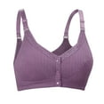 thumbnail image 1 of WCJM Up To 50% Off Bra Longline Zeal Bras Cotton Bra Purple,100, 1 of 4