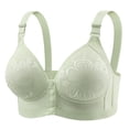 thumbnail image 1 of WCJM Up To 50% Off Bra Padded Racerback Low Nylon,Spandex Bra Green,100, 1 of 4