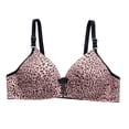 thumbnail image 1 of WCJM Up To 50% Off Bra Soft Womens Underwear Nylon,Spandex Bra Hot Pink,40, 1 of 4
