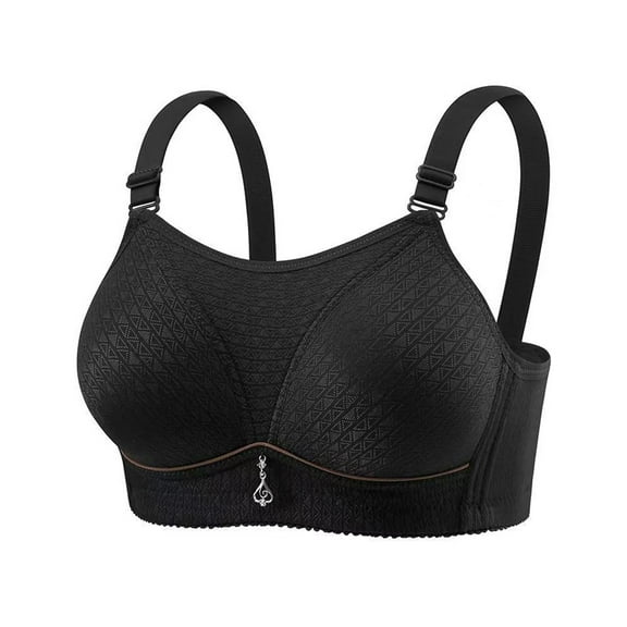 WCJM Up To 50% Off Bra Support Yoga Bra Nylon,Spandex Bra Black,36