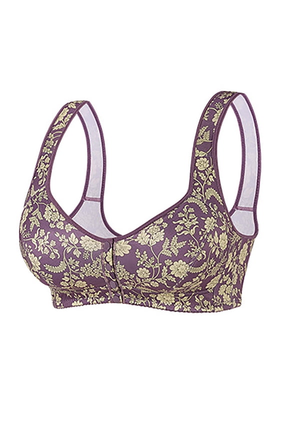 Up To 50% Off Bra V Neck Cami Bando Bra For Women Nylon,Spandex Bra Grey,44Fg