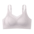 thumbnail image 1 of WCJM Up To 50% Off Bra With Removable Cups Nylon,Spandex Bra Purple,L, 1 of 2