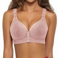 thumbnail image 1 of WCJM Up To 50% Off Bra Women'S Microfiber Stretch Underwear Pack Cotton Bra Pink,L, 1 of 3