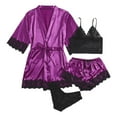 thumbnail image 1 of WCJM Warm Robes for Women Womens Casual Button Front Long Pajama Set Soft Sleepwear Tops Shorts Loungewear Home, 1 of 5