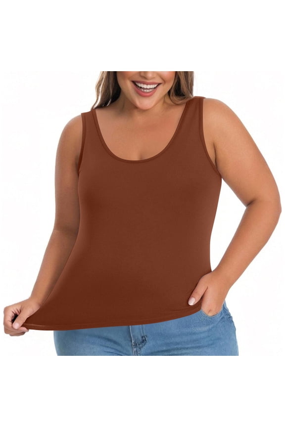 White Cami Tank Top Woman Women's Tanks & Camis Womens Tank Tops With In Bra Plus Size Padded Camisole Shelf Bra Workout Yoga Shirt Casual Basic Undershirt