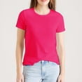 thumbnail image 1 of WCJM Women Short Sleeve Workout Shirts Open Back Tops Casual Yoga Y2K Athle Women's Short Sleeve T-Shirt Women's Cool Breathable Quick Drying Top, 1 of 4