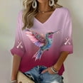thumbnail image 1 of WCJM Women's Comfort Long Sleeve T-Shirt Women's Long Sleeve T-Shirt In We Wear Shirts Breast Cancer Shirt Ribbon, 1 of 4