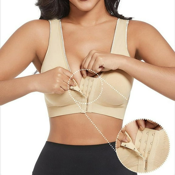 WCJM Women's Fashionable Sport Bra Breathable Underwear Large Size No Rims Hollow Mesh Thin Sports Yoga Bra The Yoga Bra Beige Bralettes & Lounge Bras