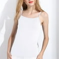 thumbnail image 1 of WCJM Women's Longline Sports Bra Yoga Cami Tank Tops with Built In Bra Women's Tanks and Camis Tops Tee Womens Fit Turtleneck Slim Blouse Shirt Sleeveless Solid Women's Blouse Features:, 1 of 4