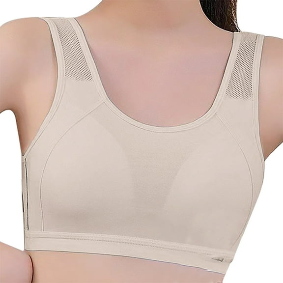 WCJM Women's Nylon,Spandex Coffee nylon underwear Bras For Women Full Coverage Underwire Bras Plus Size Bra Without Steel Ring Everyday Bra