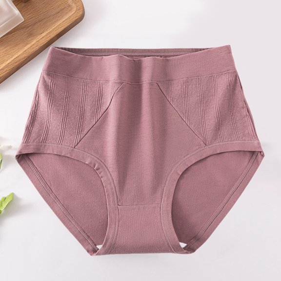 WCJM Women's Panties Essentials Women's Cotton Bikini Brief Underwear (Available in Plus Size), Multipacks Womens High Waisted Bikini Underwear Smooth Underwear Breathable Ladies