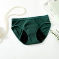 thumbnail image 1 of WCJM Women's Panties Seamless Hipster Underwear No Show Panties Invisibles Briefs Soft Stretch Bikini Underwears XS-XL Women's Large Size Menstrual Absorption Physiological Pants Physiological Pants, 1 of 9