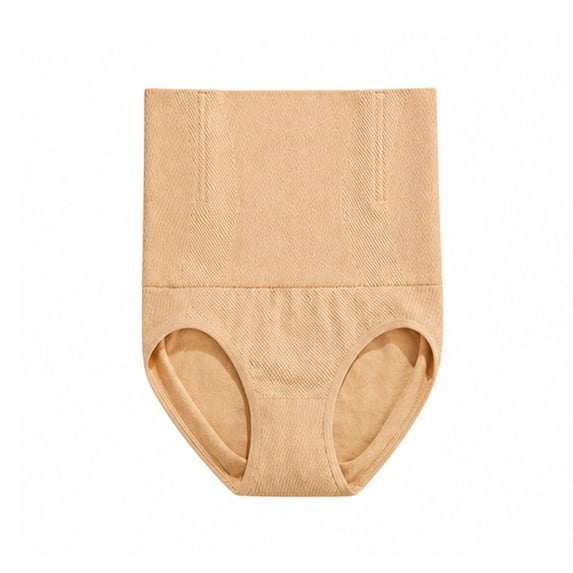 WCJM Women's Panties Women Shapewear High Waisted Tummy Control Shorts Body Shaper Thigh Slimmer Under Dress(Beige,XL)