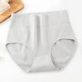 thumbnail image 1 of WCJM Women's Panties Women's Cotton Underwear High Waisted Ladies Panties Full Coverage Briefs 4 Pack (Regular & Plus Size) Women's High Waisted Cotton Underwear Briefs Soft Full Coverage, 1 of 9