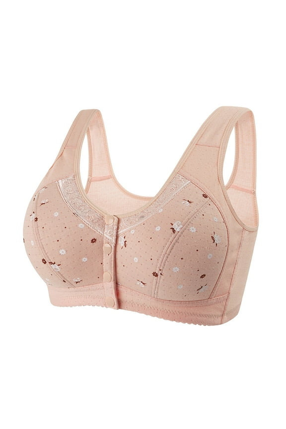 Women's Polyester D chemical fiber underwear Women's Sexy Adjustable Straps Lace Floral Stretch Underwire Bra