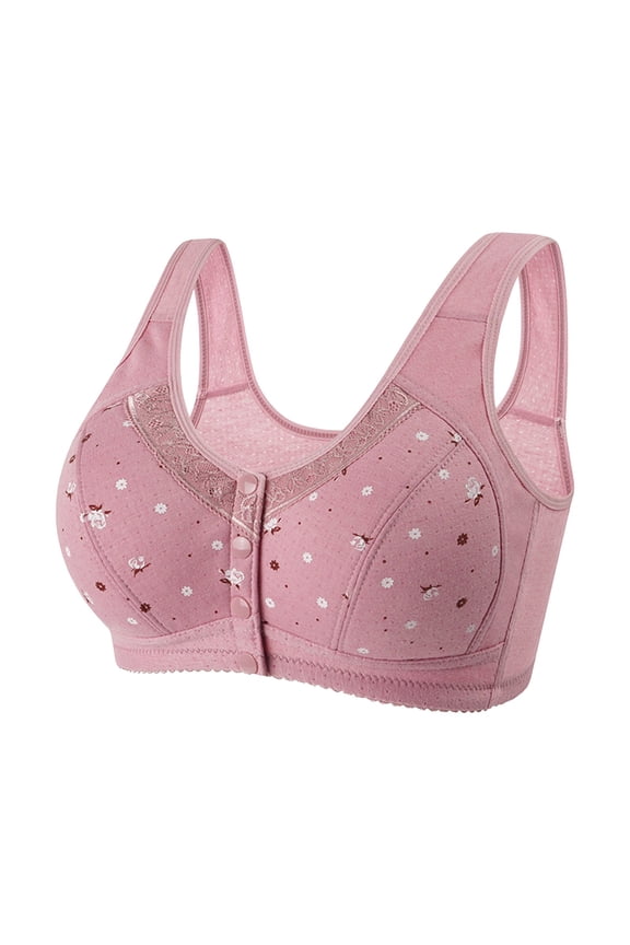 Women's Polyester E polyester underwear Women's Sexy Adjustable Straps Lace Floral Stretch Underwire Bra