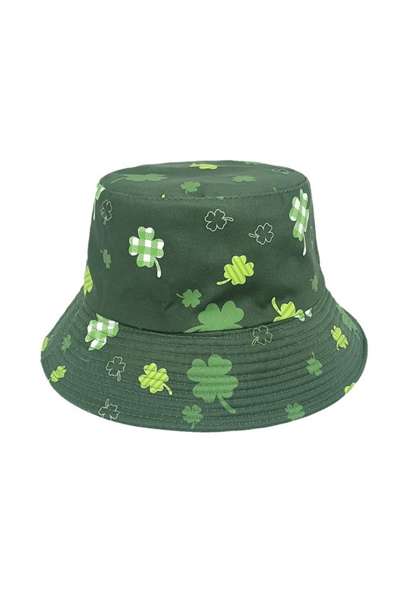 Cute Bucket Hat Beach Fisherman Hats For Women Reversible Double Side Wear