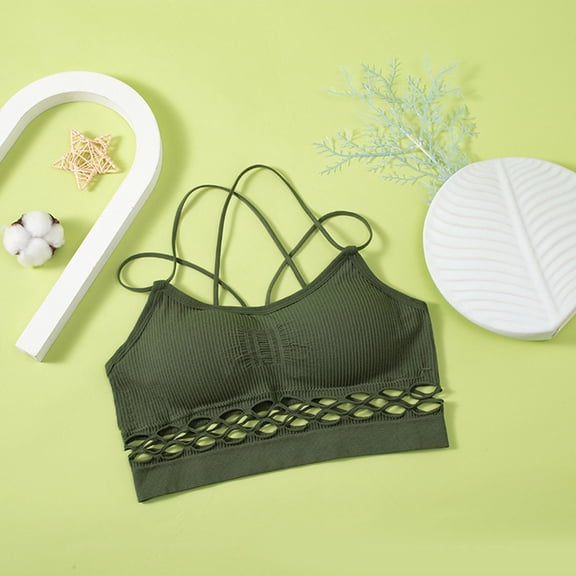 WCJM Women'S Nylon Green Chemical Fiber Underwear Comfortable Lingerie For Womens Underwire Bra Lace Floral Bra Unlined Unlined Plus Size Full Coverage Bra