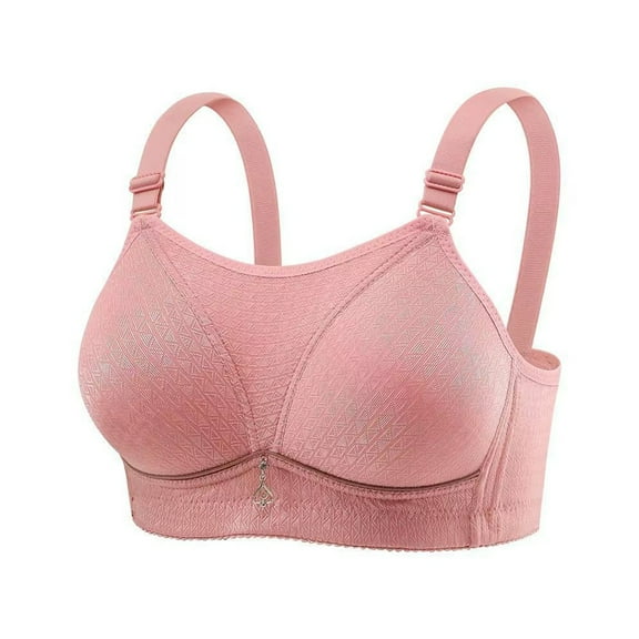 WCJM Woman Lace Purple Ending Bra High Support Bras For Women Adjustable Strap Full Coverage Up Bras Comfortable No Underwire Wireless Bras