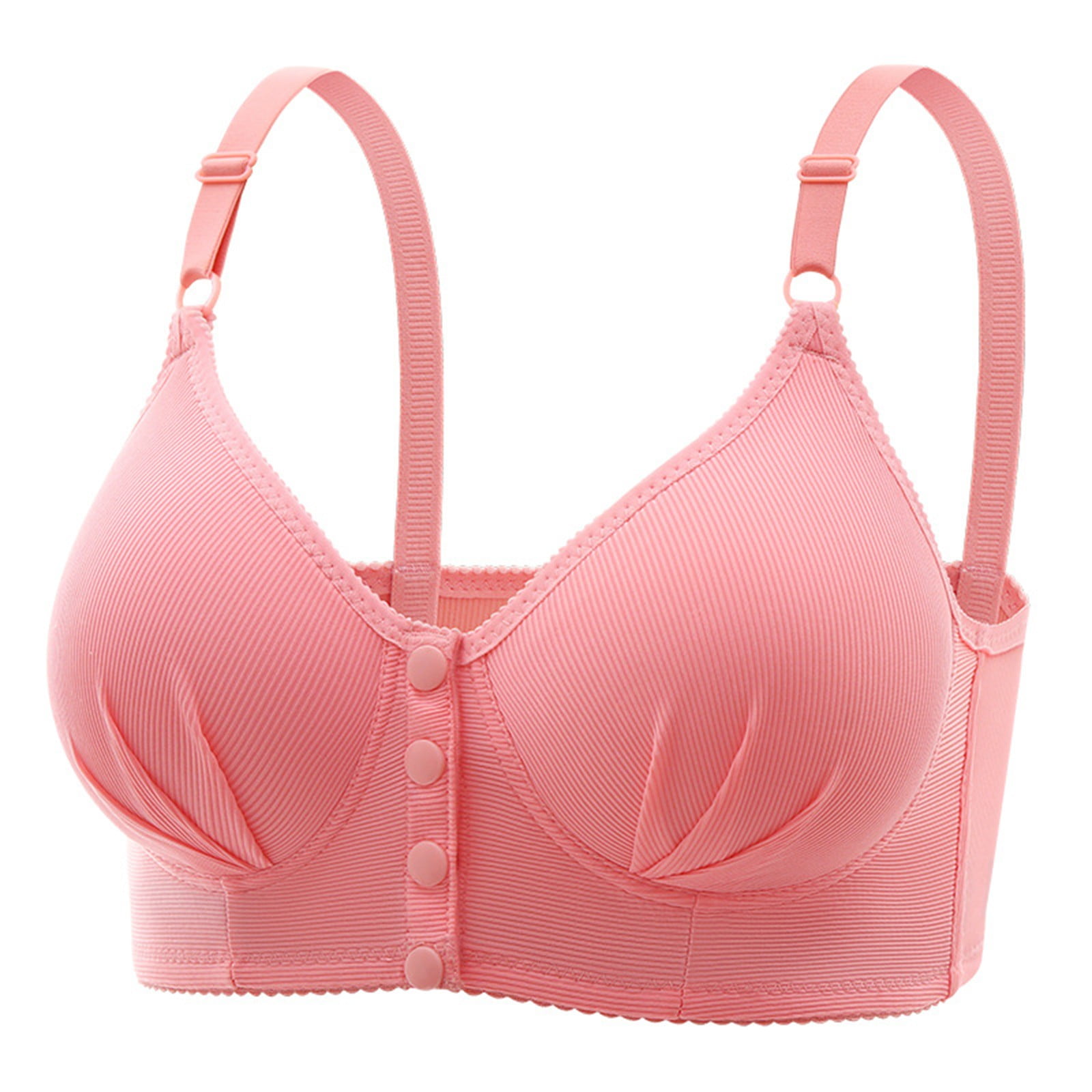 WCJM woman bl Nylon,Spandex Watermelon Red ending bra Womens Front ...
