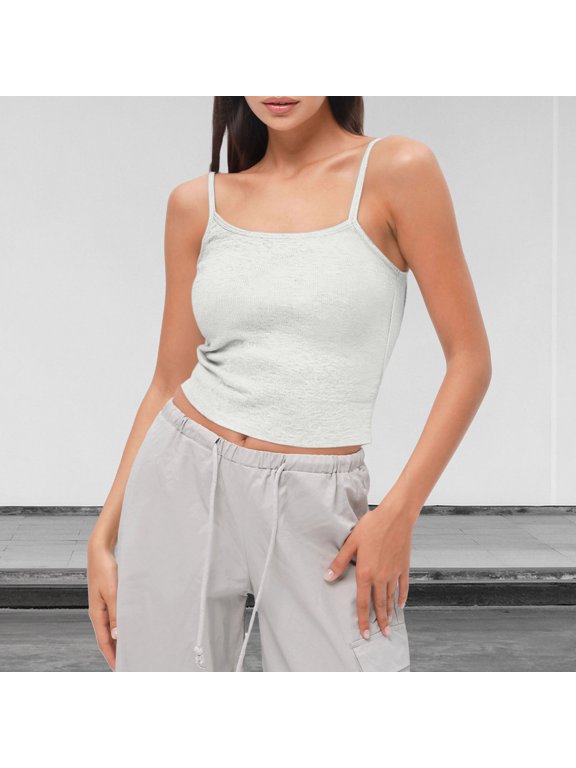 Womanending Pajamas White Two Outfits Shorts Piece Tops Fringed Crop Edge Sleeveless Sets Women Sets And Women Suits & Sets Mesh Crepe