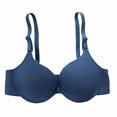 thumbnail image 1 of WCJM Women Br Nylon,Spandex Green A Bra For Women Front Buckle Underwear Full Coverage Padded Wireless Plus Size Thin Stretchable Tank Top Bra, 1 of 7