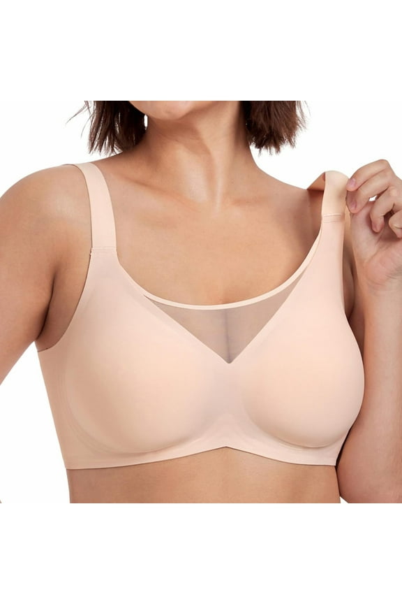 Sports Bras Khaki Bras Bras Soft and Light Bras for Women